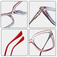 TR90 plastic frame or glasses with blue light protection, with spring hinges FA87314