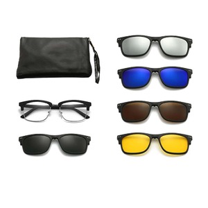 El Dorado frames with polarized sunshades set (clip-on) on magnet 2275T (5 pieces) 