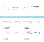 Оправа металлическая титановая TW2004