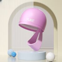 Silicone waterproof swimming cap for adults, with goggles, YM1800-YU
