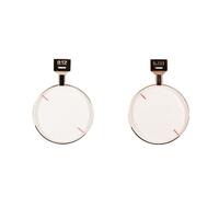 Stigmatic lenses with a metal rim