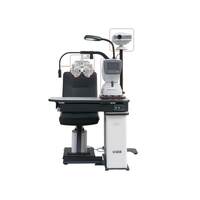 Рабочее место офтальмолога, комбинированный стол + кресло W-580B, столешница 980*490 мм