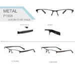 Оправа металлическая полуободковая Big City P1908