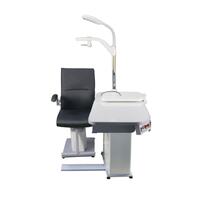 Ophthalmologist workstation, combined table + chair CS-560A, tabletop 980*490 mm