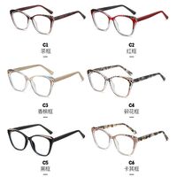 TR90 plastic frame or glasses with blue light protection, with spring hinges FA87219