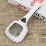 Лупа с универсальной подсветкой, увеличительное стекло с ручкой 600558H-XX, размер: 53x53 мм, увеличение:3X