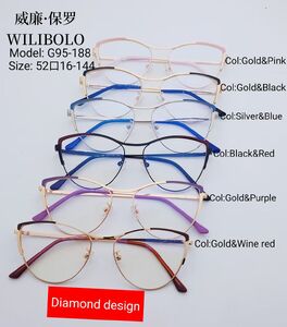 Metal ultrathin frames Wilibolo G95-188