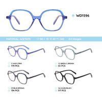 Plastic acetate eyeglasses frame WD1596