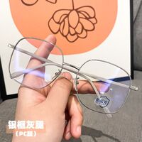 Очки металлические с дужками из поликарбоната с защитой Blue ray cut KY1128