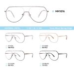 Оправа для очков металлическая мужская с флексом MM1076