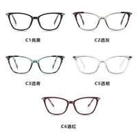 Plastic women's TR90 frame for glasses with UV and Blue Ray Cut protection More LS234