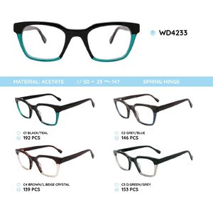 Plastic acetate eyeglasses frame for women WD4233