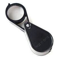 Folding magnifier with two lenses YT80532, diameter 30 mm, magnification X20
