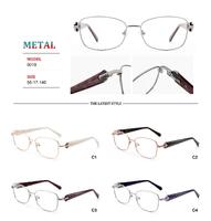 Metal frames for glasses with spring hinges Big City RD9019