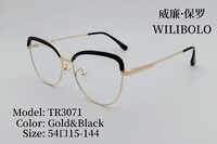Metal + TR90 ultrathin women's frames with spring hinges Wilibolo TR3071