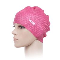 Silicone waterproof swimming cap for adults 水滴帽-YU