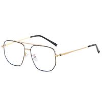 Metal glasses with blue light and UV protection 9655-3-GT