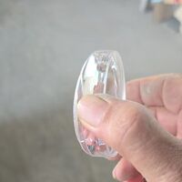 Mineral (glass) lenses, 1.7 index, Ø65 mm, from -6.50 to -16.00 (price per pair!)