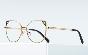 Metal blue blocker frames for glasses  MORE 3044