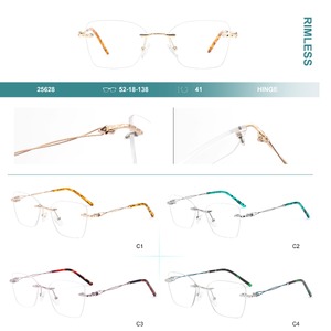 Оправа металлическая безободковая Big City 25628