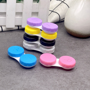 Contact lens case SZ1022六色双联