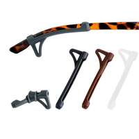 Silicone glasses sleeves with hook, length 55 mm (price for a  pair)