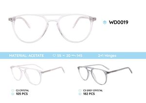 Plastic frames for glasses acetate material WD0019