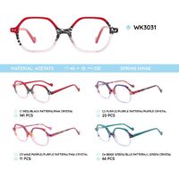 Acetate plastic frames for kids WK3031