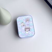 Soft contact lens XY5052莲花熊兔女孩