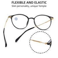 Plastic TR90 glasses for reading, with Blue ray cut protection, diopters from +0.00 to +4.00, RMC=62-64, KY8531-2