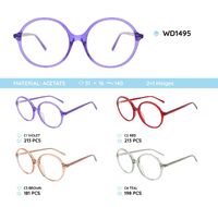 Plastic acetate eyeglasses frame for women WD1495