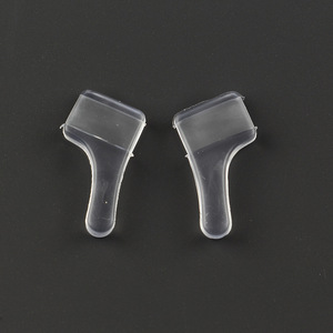 Стоппер - насадка на заушник, нескользящий ушной крючок, набор 100 пар