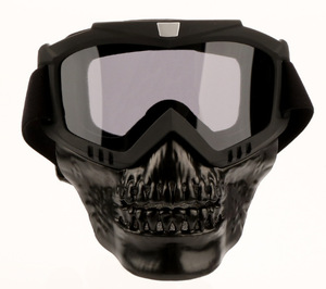 Motorcycle outdoor goggles with Devil's mask Devil's-chin-mask