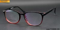 Plastic frames for glasses TR-90 + CA material (flex hinges) FOCUS FCS008