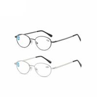 Metal eyeglasses for reading JY1818 with Blue ray cut protection, from +1.00 to +4.00, PD62-64