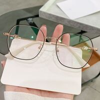 Металлические очки с защитой от синего света Blue Block FENQI F31116