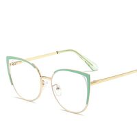 Metal glasses with blue light and UV protection 9709-GT