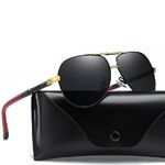 Поляризационные солнцезащитные металлические очки с защитой UV400 2850-GT