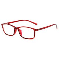 Plastic glasses for myopia, with Blue ray cut protection, diopters from 0.00 to -6.00, RMC=62-64, KY2821-7