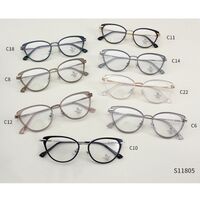 Оправа комбинированная с линзами Blue Ray Cut MAMO S11805