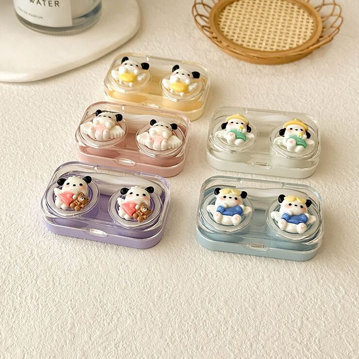 Mini soft contact lens kit W806-31黑耳朵狗