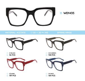 Plastic acetate eyeglasses frame for women WD1435