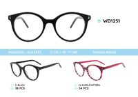 Plastic frames for glasses acetate material WD1251