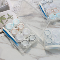 Mini set with contact lens cases O1709, 4pcs