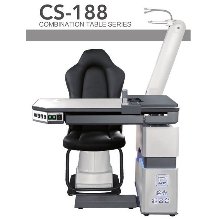 Рабочее место офтальмолога, комбинированный стол + кресло CS-188, столешница 1070*470 мм