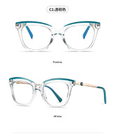 Plastic frames for glasses TR90+CA material (flex hinges) FOCUS FCS2065