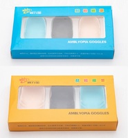 Набор из 3 силиконовых присосок-тренажёров для лечения амблиопии YZ008