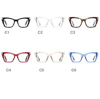 Plastic TR90 frames for glasses with Blue Ray Cut protection and flex hinges FOCUS FCS2150