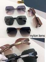 Polarized plastic sunglasses with nylon lenses NL2211