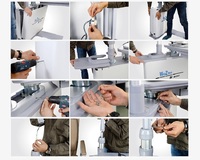 Рабочее место офтальмолога, комбинированный стол + кресло S-600B